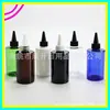 Botella de hombro plano con tapa puntiaguda 200ml botella de boca puntiaguda botella de medicina botella con tapa puntiaguda botella de aceite esencial 200ML botella de aceite botella de loción botella de pasta de color