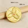 Moneda de Juego Chapada en Aleación Figura Coleccionable, Moneda de Oro Morah, Caída de Monstruo, Apertura de Cofre del Tesoro, Modelo de Juguete Específico