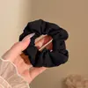 Scrunchie de rede retrô de alta qualidade, elástico de cabelo versátil oversized estilo coreano, acessório de cabelo de alta elasticidade para outono e inverno