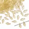 Hojas Mini Acrílicas Estilo Bosque Versátil DIY Cuentas Sueltas Pulsera Cadena de Teléfono Accesorios para Bolsos Fábrica Venta al por Mayor