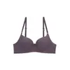 Nuevo sujetador francés simple británico de seda de hielo sin costuras inalámbrico sexy push up para mujer