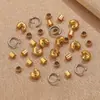 Aço Inoxidável Múltiplas Especificações Pequenos Acessórios Pulseira Colar Contas Espaçadoras Espaçador Artesanal DIY Joias Materiais para Joias