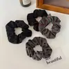 Tecido estilo francês de alta qualidade estilo coreano anel de cabelo de intestino grosso acessórios de cabelo grandes laço de cabeça cabelo online celebridade amor chapéus para mulheres