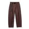 Pantalones casuales funcionales ligeros de verano para hombre para exteriores, corte holgado moderno, ligeramente cónicos, confección 3D, ligeramente elásticos, pantalones de trabajo estilo montaña