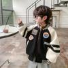Chaqueta de Invierno para Niños Fairy Tale Memory 2026 Nueva Chaqueta de Béisbol Engrosada con Forro Polar Elegante Chaqueta para Niños