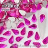 6*10mm Fondo Plano Semilla de Melón Serie Flash Cristal de Vid Diamante Joyería para Uñas Arte de Uñas Usable por Celebridades de Internet Diamante al por Mayor