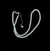 Collar de Perlas de Lujo Ligero Estilo Francés para Mujer, Cadena para Clavícula Versátil de Moda Estilo Ins, Cadena de Cuello de Socialité, Elegante Cadena de Perlas para Mujer