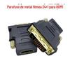 Adaptador HD hd fêmea para DVI macho HDtoDVI 24+1 HD fêmea DVI24 +1 conversão com parafuso de metal
