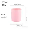 Nuevo frasco de vidrio para velas de 300 ml, galvanizado, chapado iónico, de colores, botella de vidrio spot, taza para velas de aromaterapia