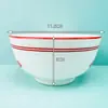 Tazón de Queso de 4.6 pulgadas - Nuevo Tazón de Arroz Elegante y Estéticamente Agradable para Uso Doméstico, Color Bajo Esmalte, Precio de 2 Yuan para Puestos de Mercado Nocturno