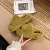 Chinelos de Solado Grosso de Celebridade da Internet para Mulheres, Uso Externo, Novo Estilo Outono 2026, Super Populares, Versáteis, Retrô, Confortáveis, Estilosos, Chinelos Peludos para Mulheres