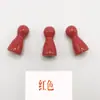 Jogo de Tabuleiro Peças de Xadrez Coloridas em Formato Humano Conjunto Multicolorido Vermelho Amarelo Azul Verde Peças de Xadrez Fofas Jogo de Damas Voadoras Acessórios do Jogo Monopoly