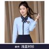 Camisas de Manga Comprida de Outono para Mulheres, Camisas Profissionais de Alto Padrão para Recepção de Restaurante e Hotel, Roupas de Trabalho para Garçons de Catering no Atacado
