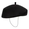 Sombrero Nuevo Estilo 2026 para Mujer, Boina de Lana Otoño e Invierno, Sombrero Pequeño Retro Británico, Elegante y con Estilo, Azafata al por Mayor