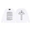Nueva Camiseta de Algodón Casual Suelta de Manga Corta con Graffiti de Boceto Rico Melancólico de Segunda Generación Marca de Moda para Hombres y Mujeres Cuello Redondo