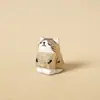 Llavero colgante de talla de madera hecha a mano para llaves de coche de gato, colgante para mochila escolar de mascota linda femenina, regalo para novias, venta al por mayor