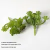 Suculentas de simulação bonsai flocado mini suculentas artificiais falsas acessórios planta verde parede decoração de casa DIY ornamentos