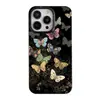 Borboleta Retrô Adequada para Capa de Celular Jelly Iphone16 15 14Pro Apple 13/12 Silicone XS Desenho Animado 11