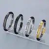 Pulsera Trenzada de Cuero con Fibra de Carbono de Moda del Fabricante Original, Joyería de Pulsera Retro de Acero Inoxidable Versátil y a la Moda para Hombre