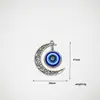 Venta Caliente Transfronteriza Ojo Turco Azul Colgante de Aleación Ojo del Diablo Joyería Pendientes Collar Llavero Accesorios
