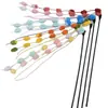 Caña de Juguete para Gatos con Borlas de Hada, Bolas de Hilo, Gadget de Autoentretenimiento para Aliviar el Aburrimiento, Cascabel, Varilla Resistente a Mordeduras para Gatitos, Juguete para Gatos