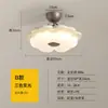 Iluminación LED de estilo vintage, lámpara de techo color crema que protege los ojos, lámpara de espectro completo para habitación infantil, lámpara de dormitorio, accesorios de iluminación para toda la casa