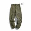 Pantalones rectos holgados informales sencillos de color liso para mujer, moda europea y americana, otoño e invierno, K3481