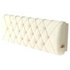 Cojín de Bolsa Suave de Cabecera Cabecera Cama Tatami Cubierta de Cabecera Moderno Simple Cojín Grande con Respaldo Cojín de Respaldo Removible y Lavable