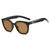 Nueva Tendencia de Moda Gafas de Sol gm Lisas Disparo Callejero Gafas Versátiles Gafas de Sol para Exteriores Protección Solar Protección UV Parasol