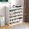 Sapateira para Entrada de Casa, Multicamadas, Design Simples para Dormitórios e Apartamentos Alugados, Solução de Armazenamento, Grande Capacidade, Armário de Sapatos à Prova de Poeira