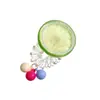 Accesorios para el Cabello de Niños Campanita de Burbujas de Frutas Lindo Dulce Cuerda de Teléfono para el Cabello Banda Elástica Diadema para Cola de Caballo