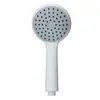 Agujero grueso invierno de mano doméstico Flor de baño hotel dormitorio duradero galvanizado cabezal de ducha hogar simple boquilla blanca