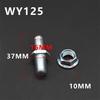 Jetta JD motocicleta WYJH70GS125 Dayang DY100GN EN plato piñón de dientes traseros tornillo plato de cadena alambre