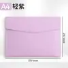 Maletín de negocios A4, bolsa para documentos, carpeta impermeable, bolsa de archivo de cuero engrosado, se puede imprimir con logo, en stock