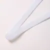 Twill Mate Elástico Negro y Blanco Poliéster Sujetador Accesorios de Ropa Terciopelo Cepillado Ropa Interior Tirante Fabricante