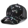 Nueva Gorra de Béisbol de Moda Bordada con Letras Malla Transpirable Protección Solar Visera Versátil Tendencia para Hombres y Mujeres Pequeño Sombrero para Mostrar el Rostro