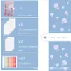 Cuaderno de Hojas Sueltas A6 al por Mayor Transfronterizo, Planificador Desmontable, Cuaderno de Hojas Sueltas Creativo de PVC, Planificador de Presupuesto en Efectivo Financiero