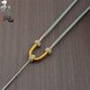Corda para pingente de jade tecida à mão corda para pingente de cera de abelha corda para colar de pingente de jade cordão ajustável para homens e mulheres