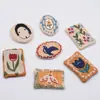 Novos Acessórios de Tecido de Algodão e Linho Japonês Mori Feitos à Mão Fofos Versáteis Artísticos Frescos Acessórios de Cabelo Acessórios de Broche