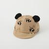 Chapéu de bebê estampado panda fofo primavera e outono nova moda meninos e meninas bebê respirável boné de beisebol infantil