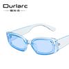 Gafas de sol de marco elegante estilo coreano Harajuku Hip Hop discoteca 2020 nuevas gafas de sol retro de color caramelo para mujer de moda