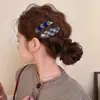 Pasador con Forma de Corazón, Estilo Coreano, Suave y Delicado, Pinza BB de Perla, Pinza Lateral de Ambiente Azul, Pinza de Pato Accesorio para el Cabello ~ Una Pieza