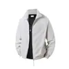 Chaqueta de Malla Transpirable Desestructurada con Solapa para Hombre, Ropa Exterior Casual Holgada y Versátil, Chaqueta de Nylon Desestructurada