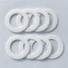 Junta de Teflon Personalizada Junta de Ptfe Plástico Borracha O-Ring Branco Junta de Vedação de Ptfe Recomendada