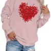 Amazon desejo estação independente moda solta dia dos namorados feminino plus size blusa gola redonda