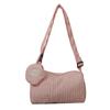 2023 nuevo ligero impermeable tela de nailon Oxford Corea del Sur ins mismo bolso bandolera de hombro tipo dumpling para mujer