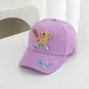 Novos Bonés de Baseball Fofos para Bebês Meninas no Atacado, Bonés Infantis Adoráveis em Estilo Cartoon, Disponíveis em Várias Cores, Chapéus de Sol