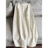 2026 estilo nuevo pantalones anchos casuales sueltos pantalones de pierna recta pantalones de pierna curva cintura elástica pantalones de nueve puntos venta al por mayor H08HK26093