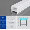 Fita de LED de silicone com capa, fita de LED flexível à prova d'água para exterior, fita de LED de engenharia embutida à prova d'água para exterior IP65