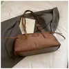 Bolso Boston Casual Estilo Coreano para Mujer 2025 Otoño Nuevo Estilo Color Contrastante Lujo Accesible Bolso de Hombro Único